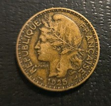 Togo 1925 2 Francs Circulated Coin