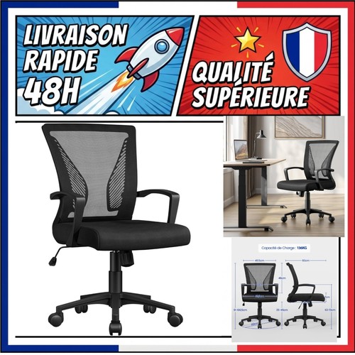 Chaise bureau ergonomique - de,