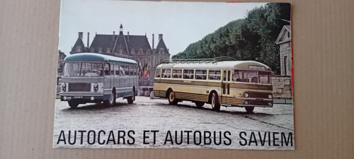 Rare catalogue autocars - rare, et