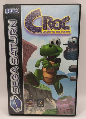 Croc sega saturn - croc, notice