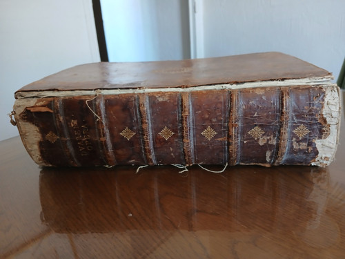 Grand livre ancien francois - grand,