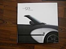 Saab 93 Brochure Cabriolet 2002 2003