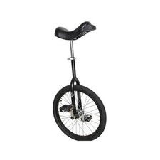 Monocycle 20" noir mat tige de