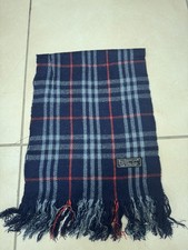 Écharpe Burberry bleue
