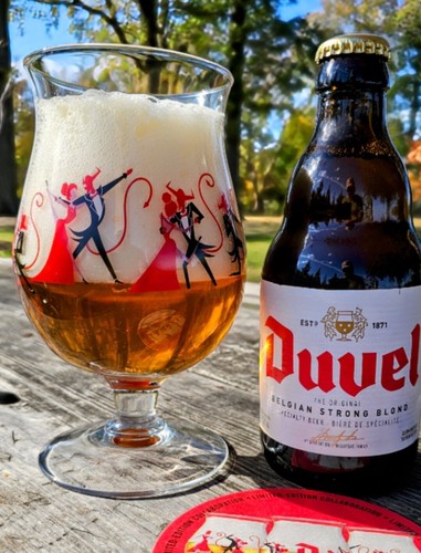 Duvel beer glass 2024 - glass,