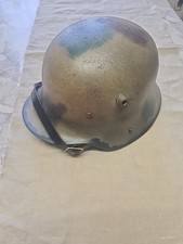 Casque Allemand WW1 camouflé 