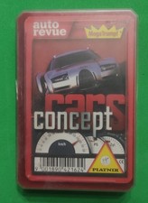 PIATNIK  Jeu de cartes Quatuor   Quartett  Mega Trumpf  " CARS CONCEPT "