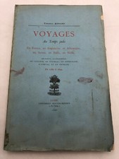 Voyages au temps jadis, en