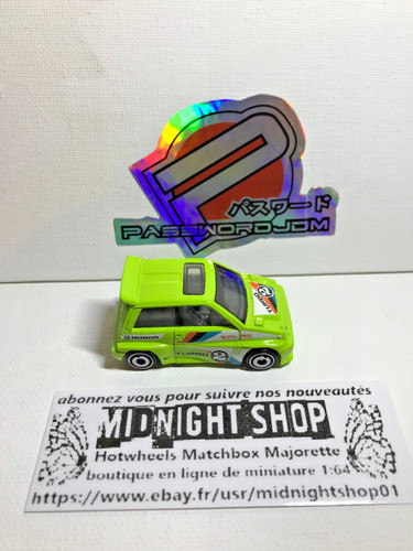 Hot wheels honda city turbo - hot,