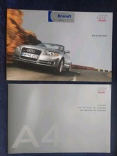 Audi A4 convertible convertible brochure 4.2006 + price list