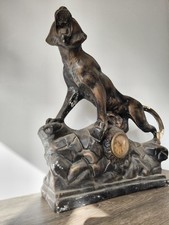 Pendule - Sculpture en Plâtre