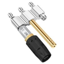 Buse inox 3 en 1 avec raccord rapide pour un lavage efficace