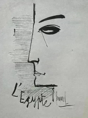 Bernard buffet gravure signée - buffet,