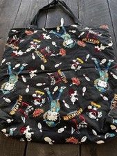 Vintage Betty Boop Tote Bag Bowling Queen Read