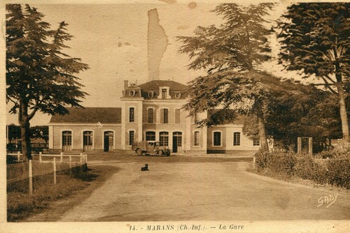 Carte marans gare le - la,