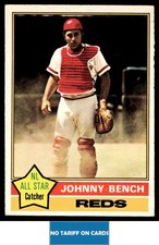 1976 O-Pee-Chee Johnny Bench Cincinnati Reds #300