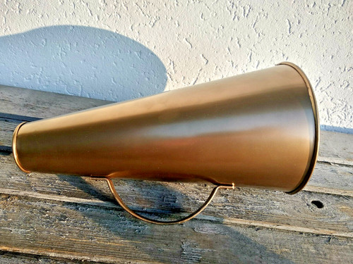 Mégaphone vintage porte - vintage, ,porte