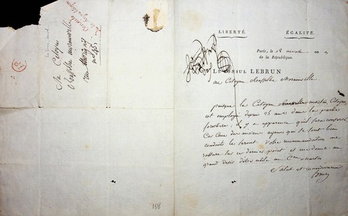 Charles lebrun consul - ✒,