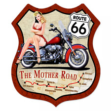 Ecusson vintage route 66 