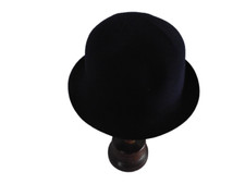 chapeau feutre bleu marine