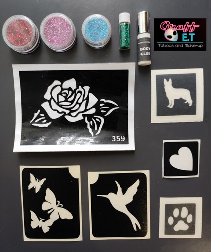 Kit complet pochoirs - kit,