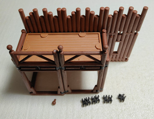 Lot playmobil western fort - playmobil,