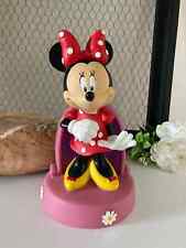 29 ⚜️ Disney Plastic Minnie Piggy Bank Figure Height 23cm