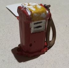 Antique Miniature Lead Gas Pump 