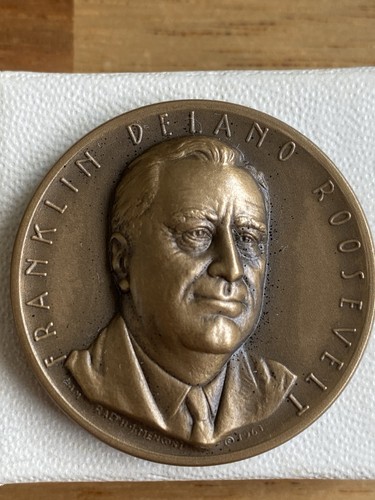Médaille bronze franklin - médaille,