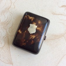 Petit Porte Monnaie Ancien Blason en Argent XIXè - Antique French Purse 19thC