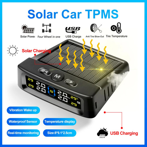 Alarme solaire tpms - solaire,