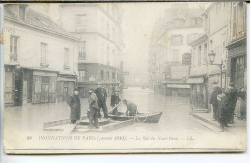 Paris inondations - paris,