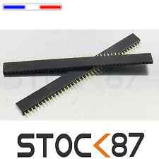 931N# barrette noir femelle  40 pin  2,54mm sécable 2 à 25 pcs - arduino DIY