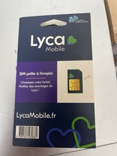 Lycamobile Carte SIM