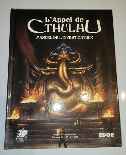 Appel cthulhu manuel - cthulhu,