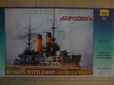 Model boat 1/350 ZVEZDA Ref 9027 Russian Battleship "Borodino"
