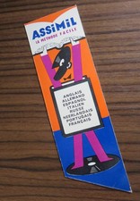 MARQUE-PAGE  /  ASSIMIL  " LA