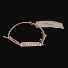 DIOR, Bracelet cordon rose