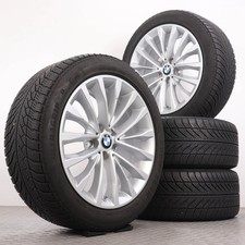 Roues d'hiver 18 pouces BMW 5er G30 G31 jantes originales Sty 632 pneus d'hiver 