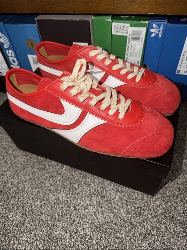 Dries van noten red suede - van,