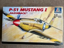 maquette avion WWII 1/72 P-51