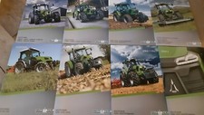 Lot de  8 brochures Tracteurs