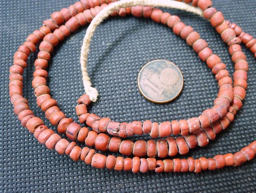 64cm perles verre collier - perles,