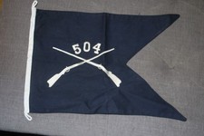 US ARMY 504th  PARACHUTE INFANTRY REGIMENT AIRBORNE GUIDON FLAG ABN SWALLOW TAIL