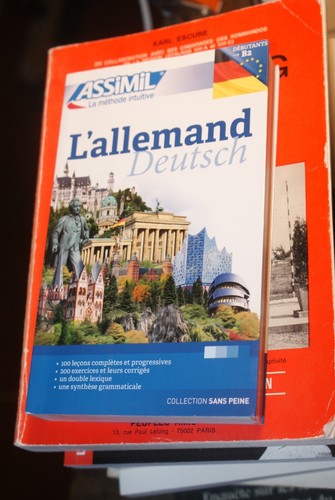 Assimil allemand lehrbuch - l'allemand,