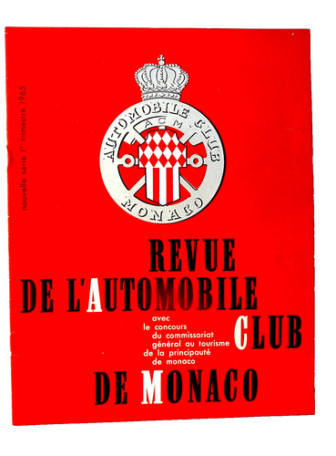 Revue automobile club de - revue,