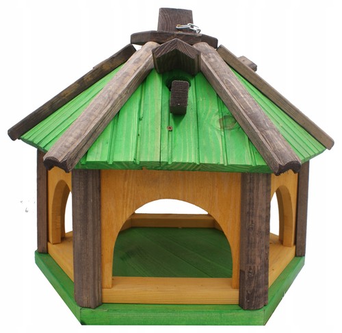 Mangeoire oiseaux bois - oiseaux,