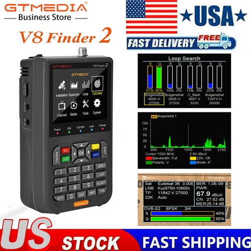 Gtmedia satfinder dvb - v8, dvb-s/s2