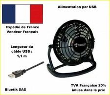 MINI VENTILATEUR de bureau Diam 96 mm PC PORTABLE PS3 XBOX360 SILENCIEUX, USB...