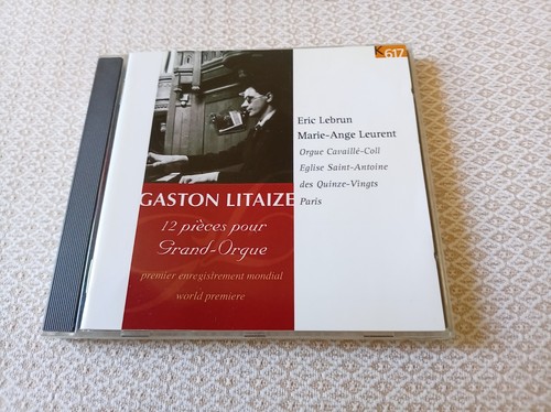 Litaize pièces orgue - d'orgue,